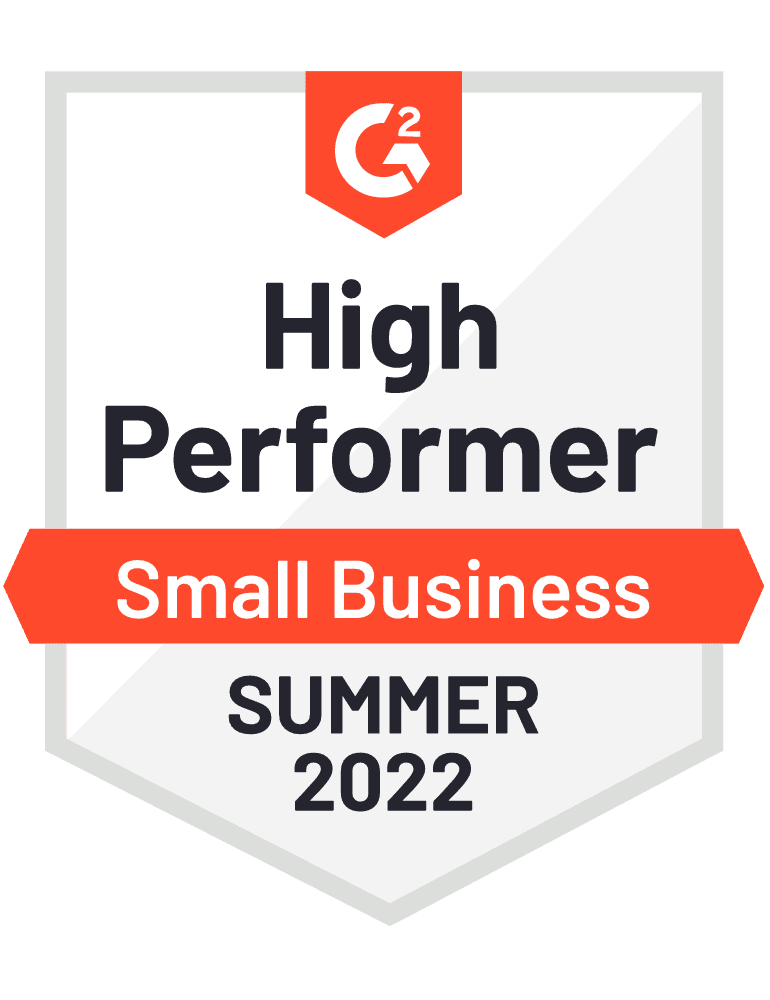 High Performer Small Business Summer 2022