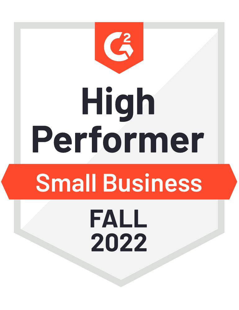 High Performer Small Business Fall 2022